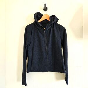 Beyond Yoga Spacedye High Energy Hoodie in Dark Grey | sz S